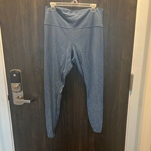 Lululemon High-Waist Blue Active Leggings